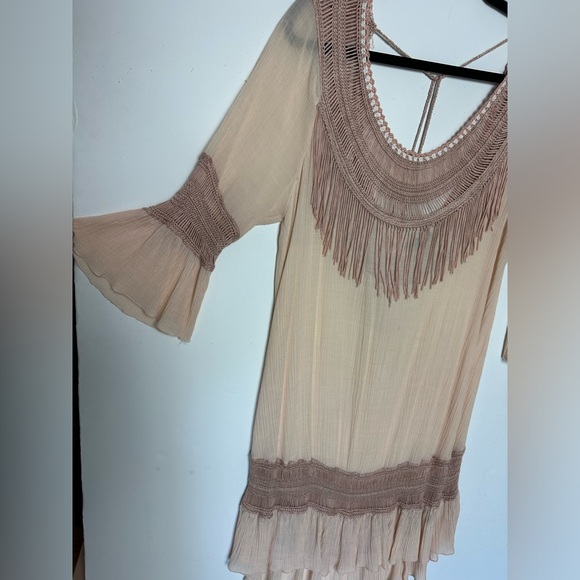 Love Sam crochet/ fringe dress. - Picture 6 of 8